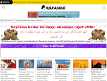 Tablet Screenshot of nurasadakat.com